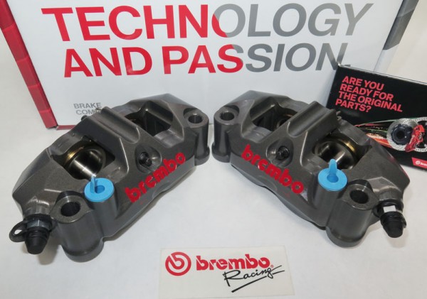 Brembo Racing Bremszange CNC – Monoblock Topologieoptimiert P4 32/36 108mm; GP4-RR, Set