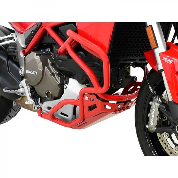 IBEX Motorschutz für Ducati Multistrada 1200 2015 - 2017 in rot