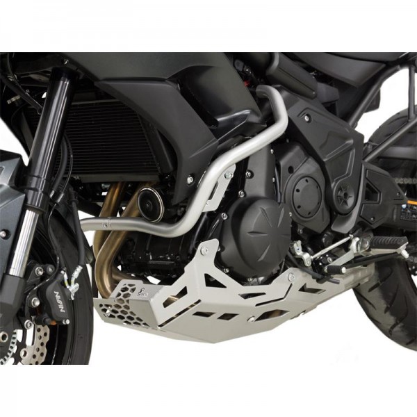 IBEX Motorschutz für Kawasaki Versys 650 2010 - 2021 in silber