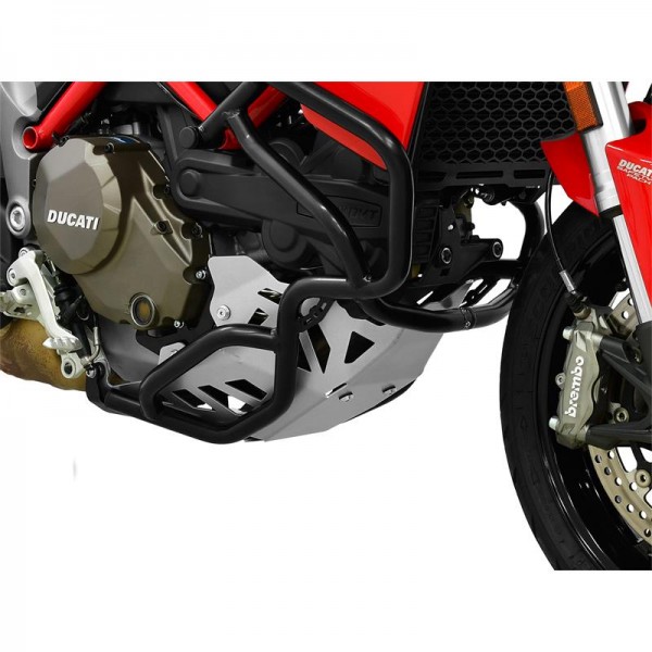 IBEX Motorschutz für Ducati Multistrada 1200 2015 - 2017 in silber