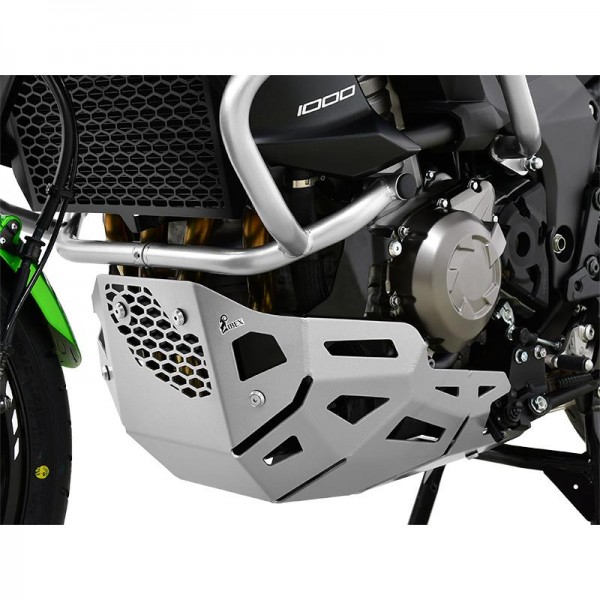 IBEX Motorschutz für Kawasaki Versys 1000 2015 - 2018 in silber