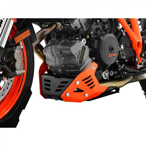 IBEX Motorschutz für KTM 1290 Superduke R 2014 - 2019 in schwarz/orange