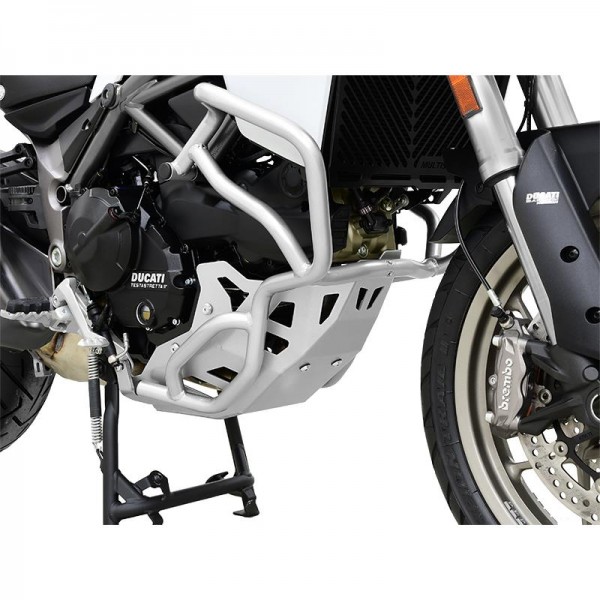 IBEX Motorschutz für Ducati Multistrada 950 2017 - 2021 in silber