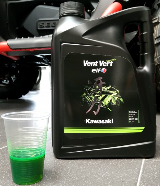 Kawasaki Öl Elf Vent Vert 10W50 Synthetik 5L