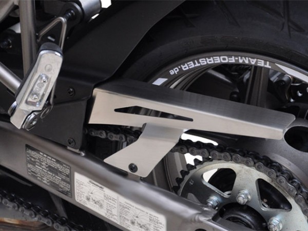 IBEX Kettenschutz für Kawasaki Versys 1000 2012 - 2016 in silber