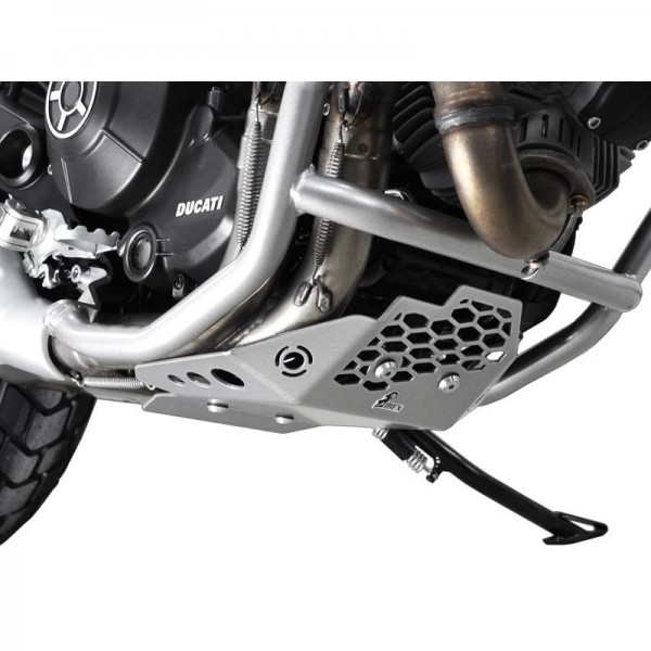 IBEX Motorschutz für Ducati Scrambler 800 2015 - 2017 in silber