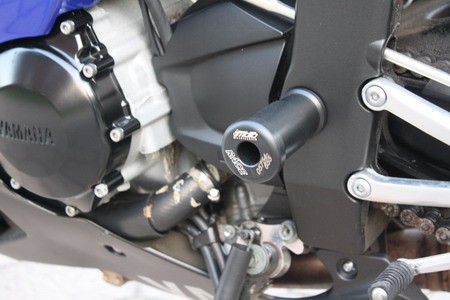 GSG Motordeckelschutz Lichtmaschine/ Kupplungsdeckelschutz für Yamaha YZF1000 R1 (RN09) 2002 - 2003