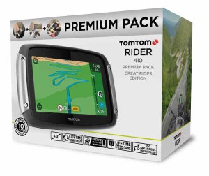 Navigation Tom Tom Rider 410 Great Rides Edition