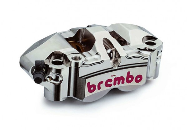 Brembo Racing Bremszange CNC – Monoblock P4 34/38 108mm Links vorne